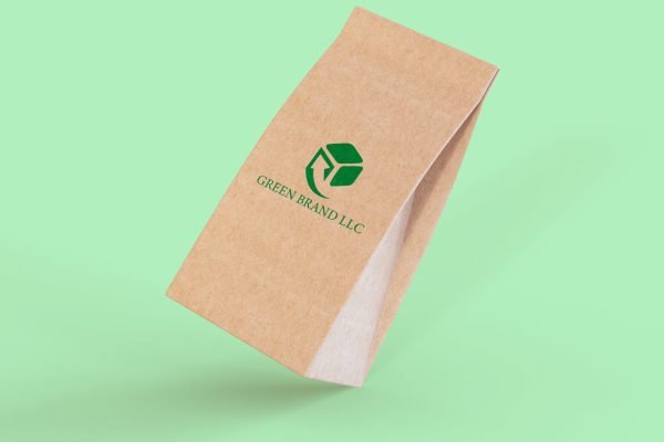 Eco-friendly paper bags, a sustainable alternative to plastic bags.